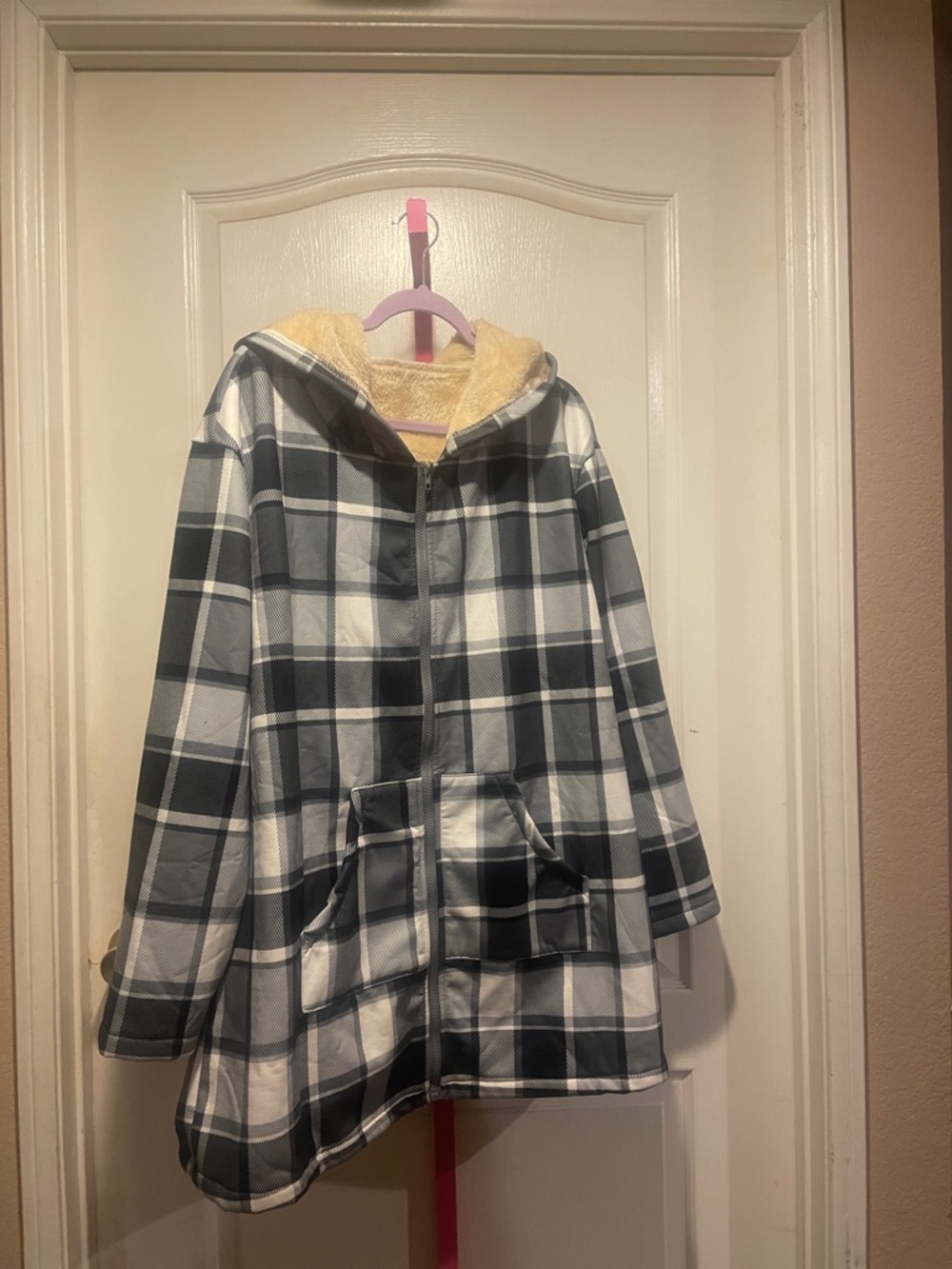 Flannel lined Jacket. SHEIN 2x.  Never worn.